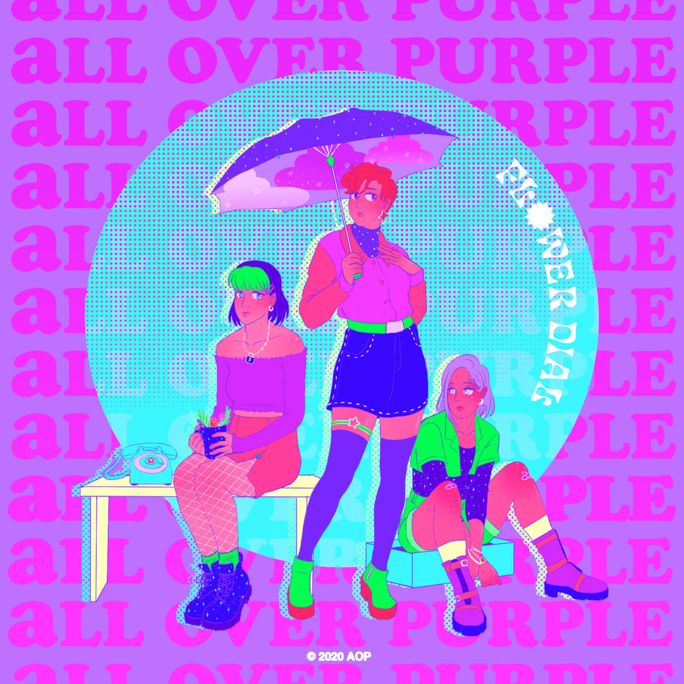 Cover for flower dial, second EP, 2020